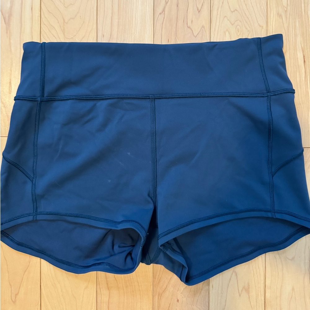 Lululemon Navy Blue Shorts